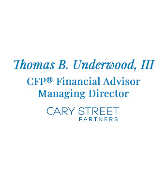 Thomas B Underwood III, CFP, Financial Advisor - Destin Womans Club Platinum Sponsor